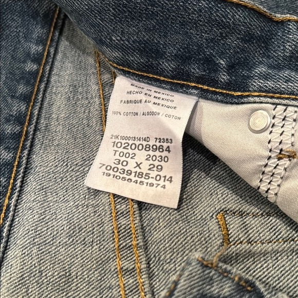 Lee Blue Regular Fit Jeans Classic Style 30x29 - Picture 4 of 4